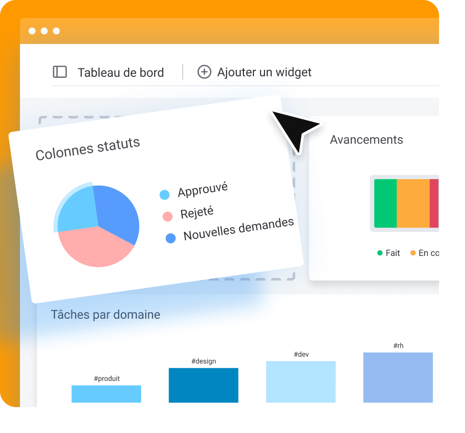 FR dashboard view projects